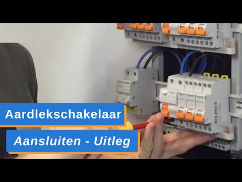 Groepenkast Uitbreiden - AardlekSchakelaar Aansluiten en 3 Groepen Installeren / Monteren - Uitleg